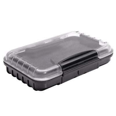 OUTDOOR kuffert i sort/transparent med skum polstring 135x75x20 mm Model: 200